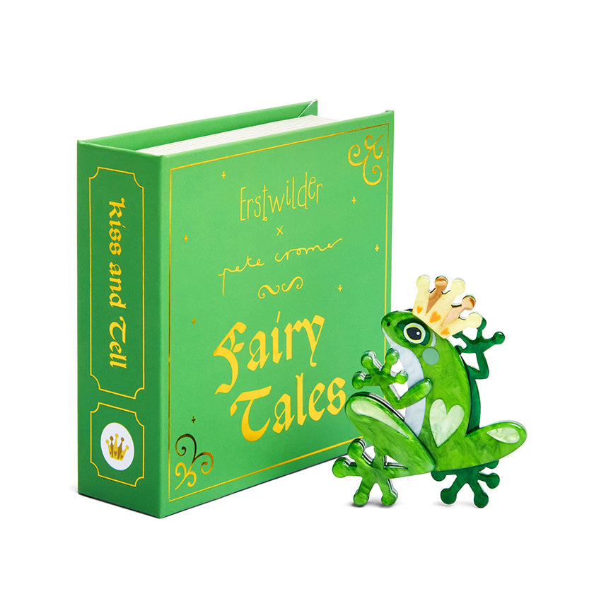 Kiss and Tell Brooch