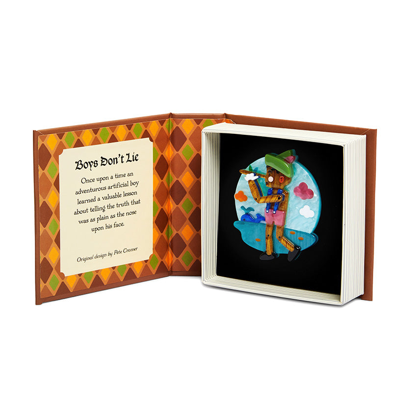 Boys Don&#39;t Lie Brooch