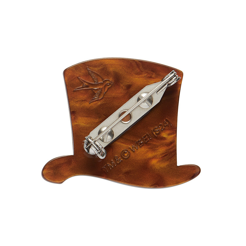 Mr Wonka&#39;s Hat Mini Brooch