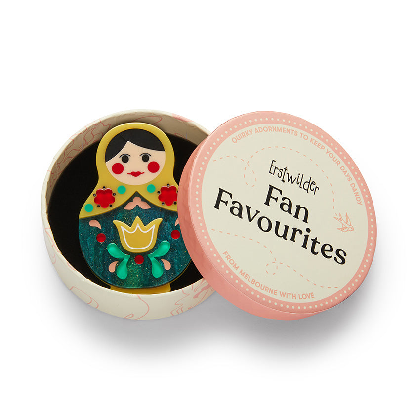 Matryoshka Memories Toy Brooch - 2025