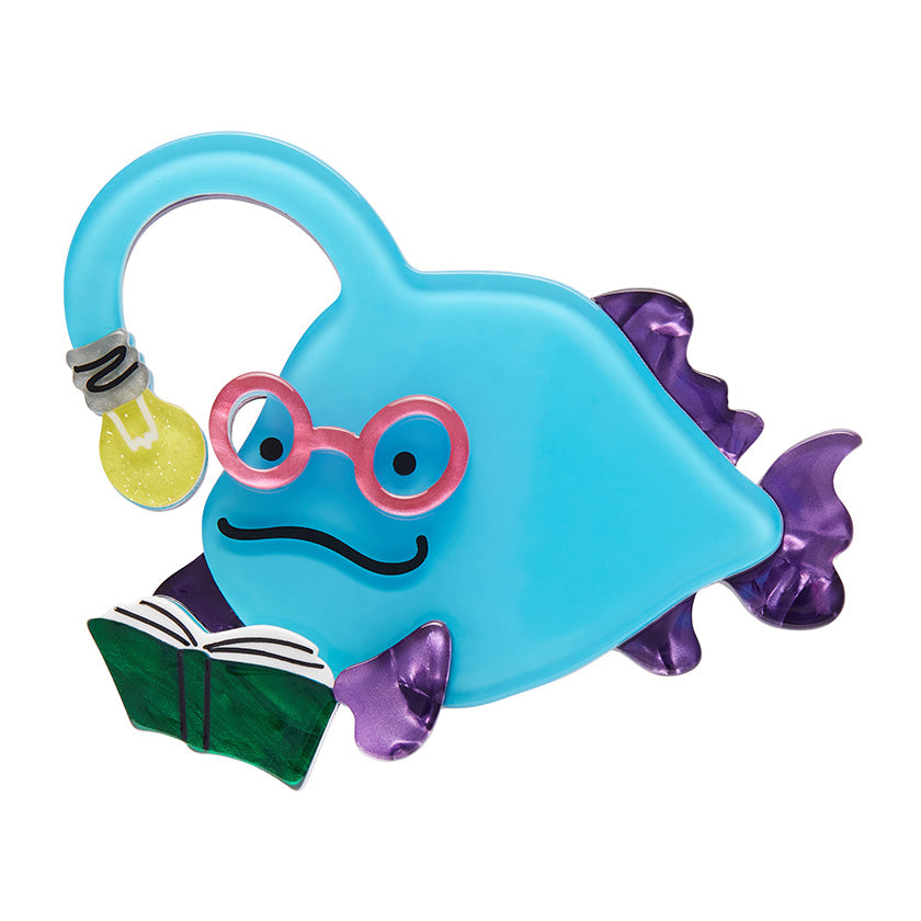 Bright-Eyed Bibliophile Brooch - 2025