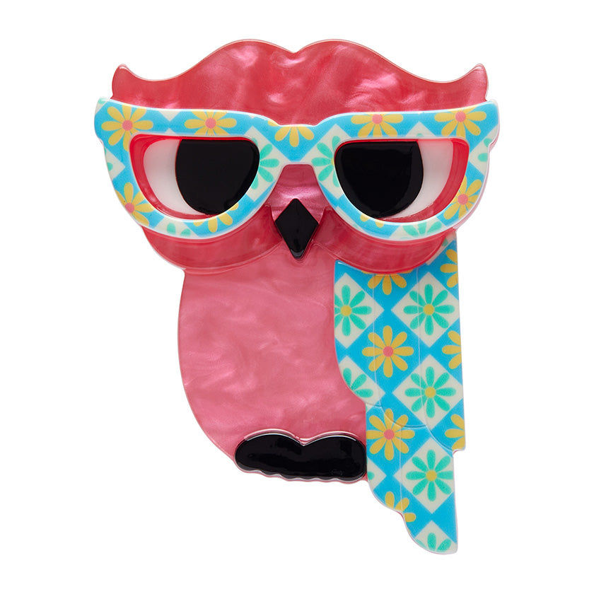 Waldo the Wacky Wise Owl Brooch - 2025