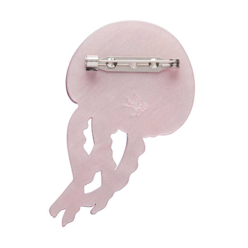 Mauve Stinger Jellyfish Brooch