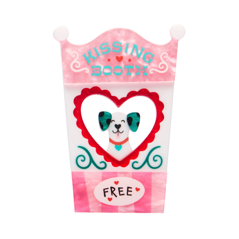 Free Kisses Brooch