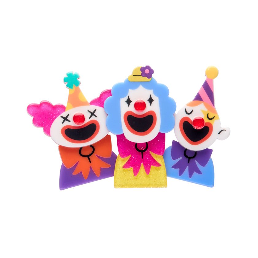 The Laughing Clowns Brooch