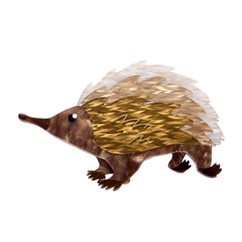 Prickles the Echidna Brooch