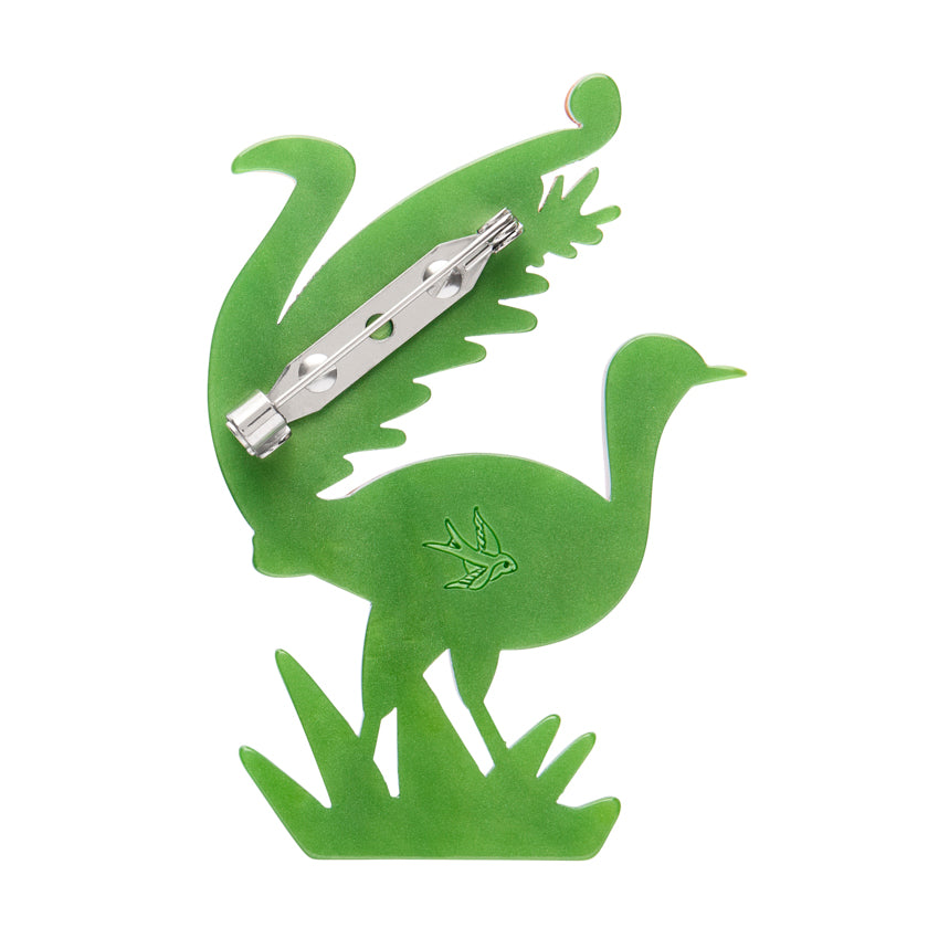 Lottie the Lyrebird Brooch