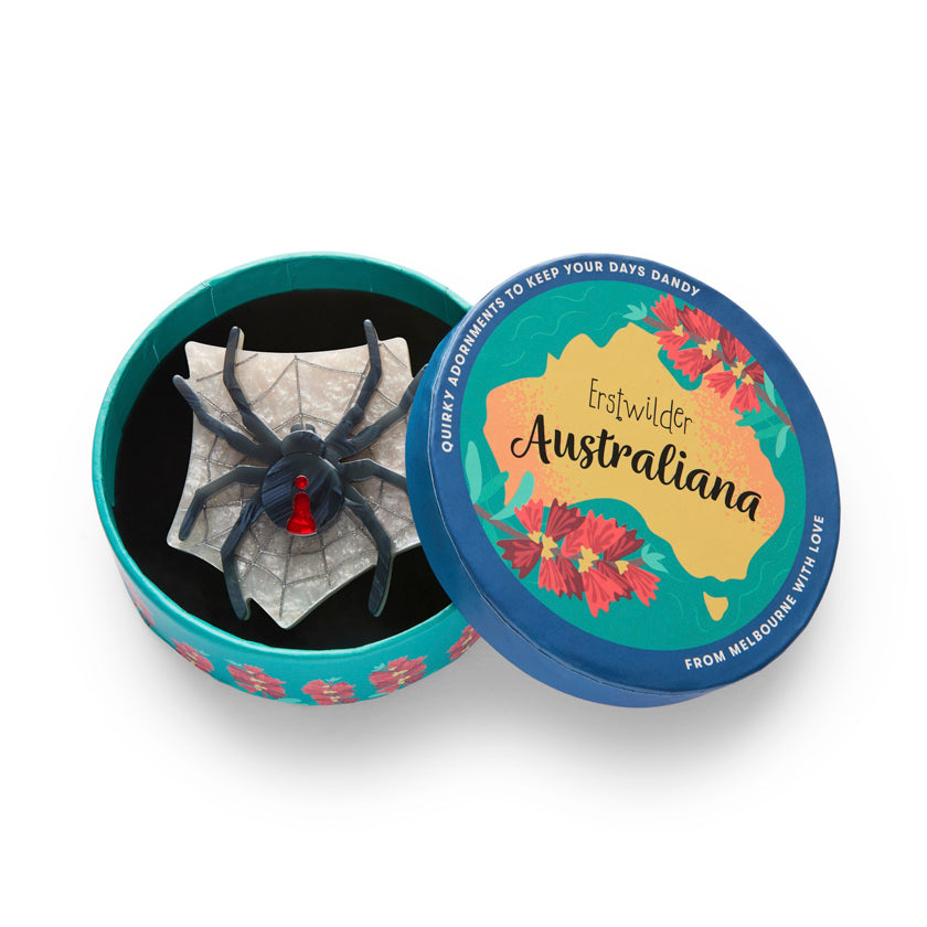 Roxy the Redback Spider Brooch