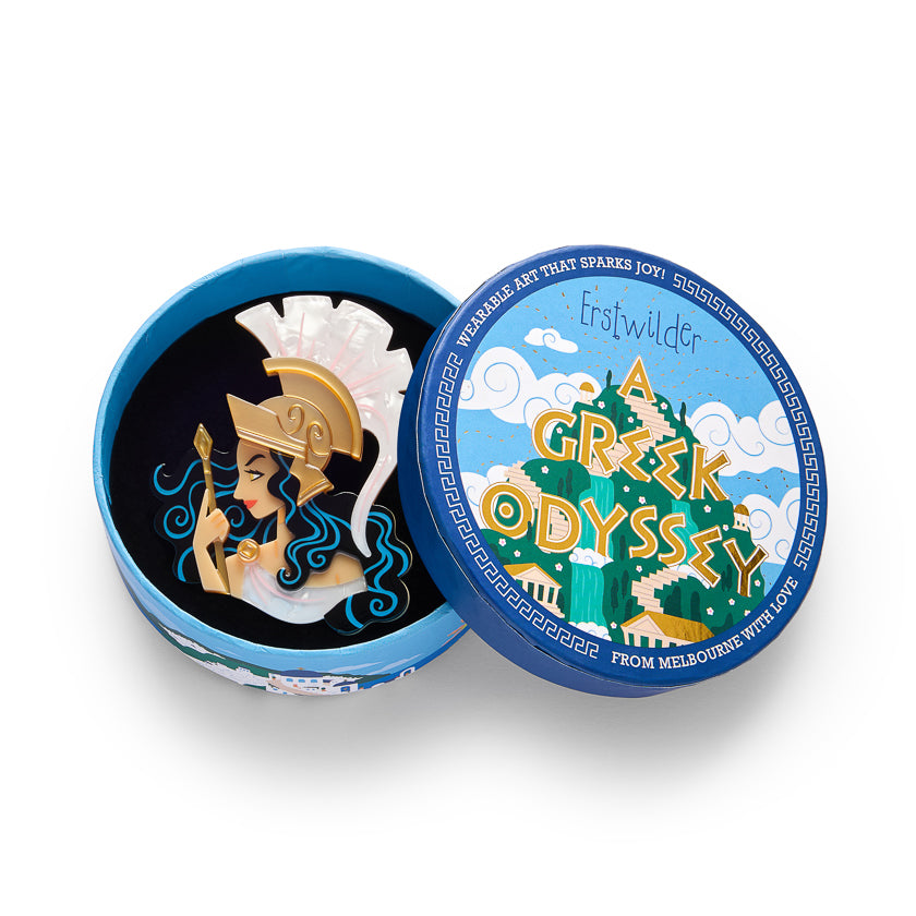 Divine Athena Brooch