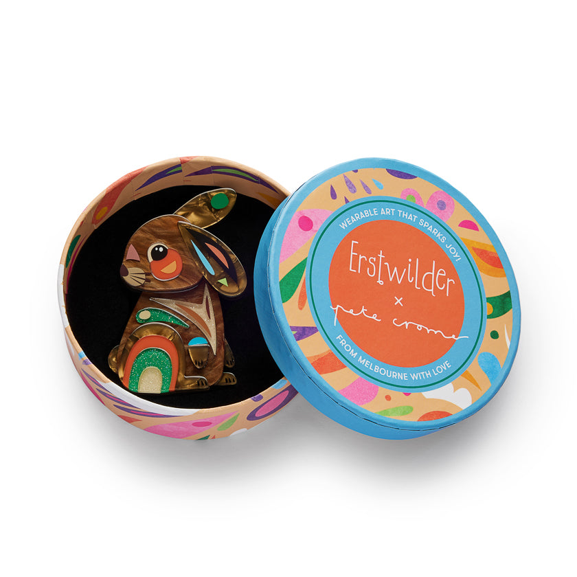 Milo the Bunny Brooch - Pete Cromer Easter 2026