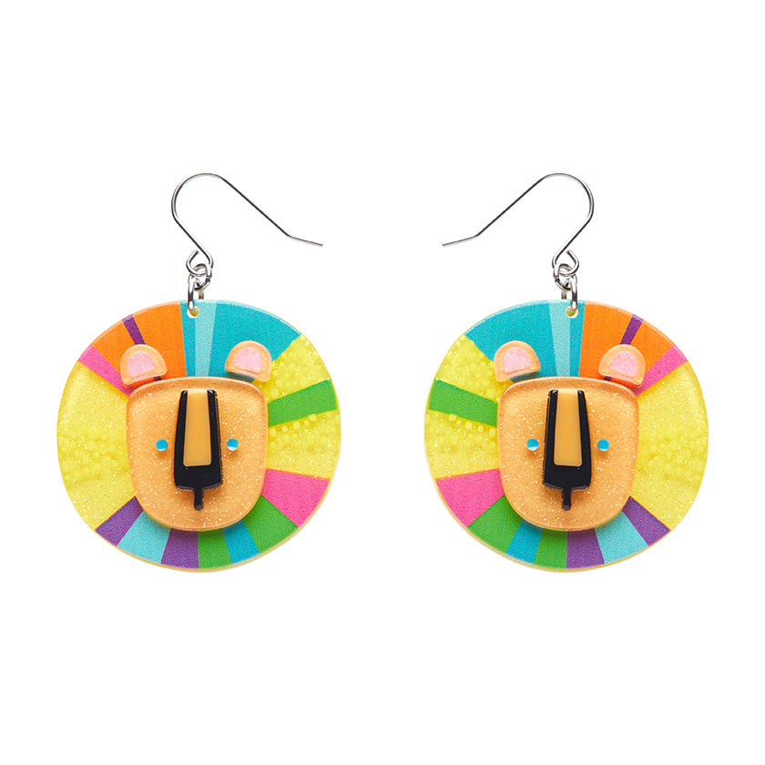 Luka The Lion Drop Earrings