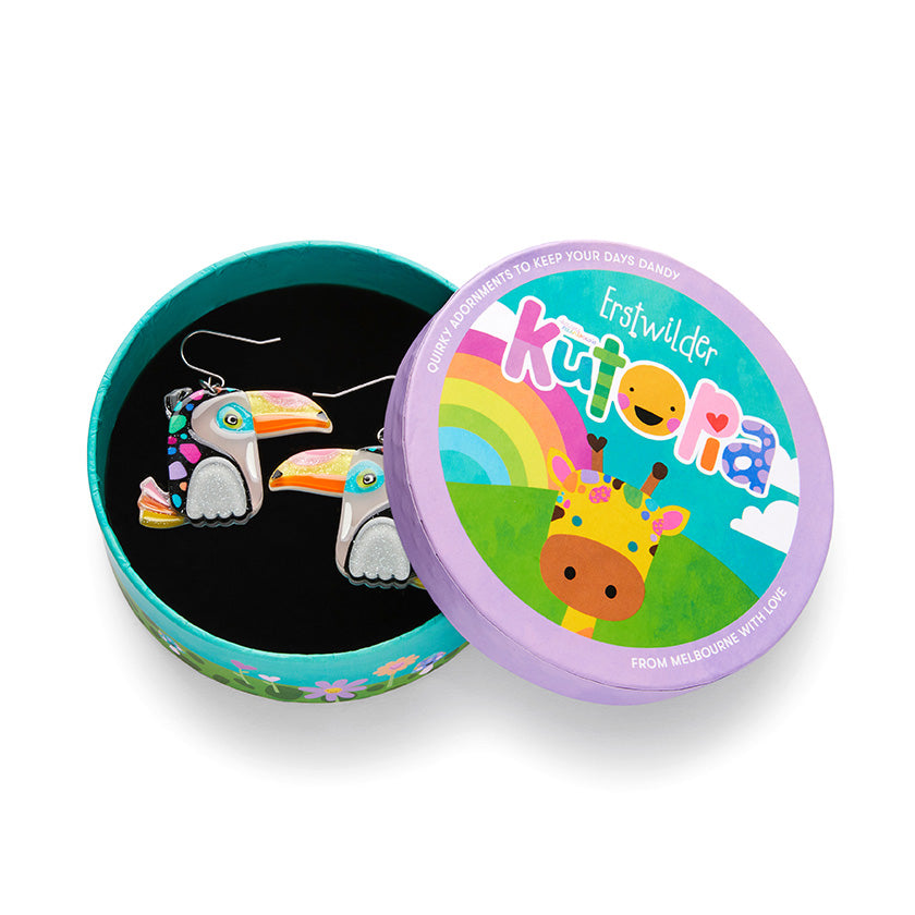 Tara The Toucan Drop Earrings