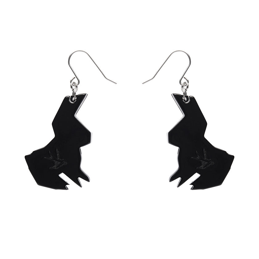 The Sleeping Rabbit Drop Earrings