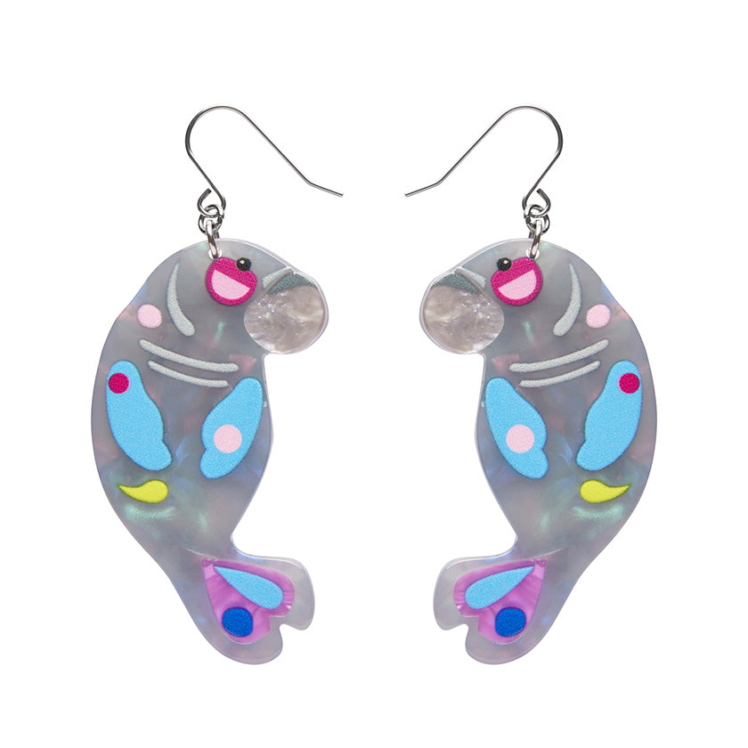 The Dutiful Dugong Drop Earrings Erstwilder x Pete Cromer 2023
