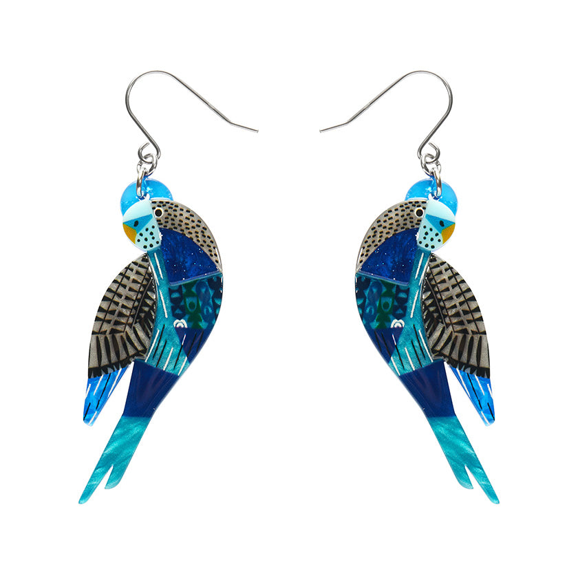 A Budgie Named Chirp Earrings