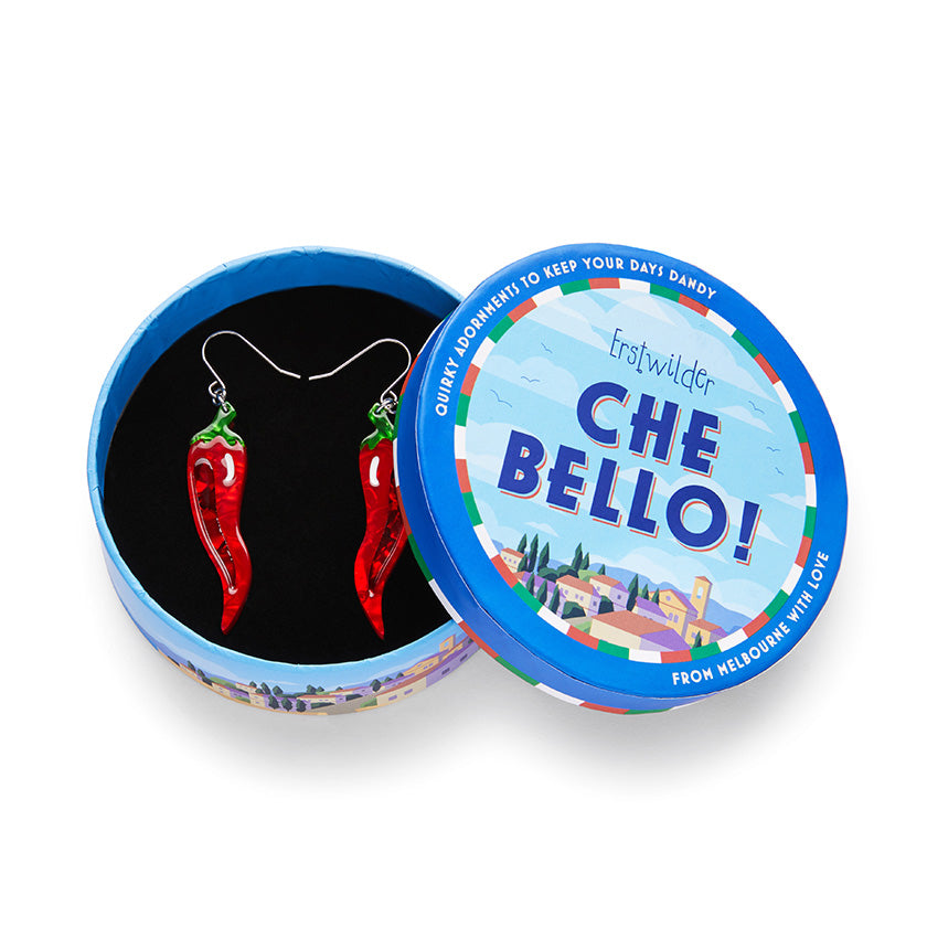 Lucky Little Horn Earrings