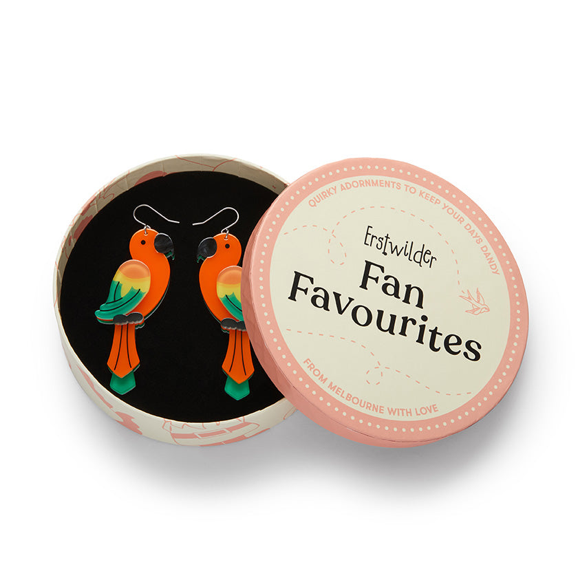 Pancha’s Parrots Drop Earrings - 2025