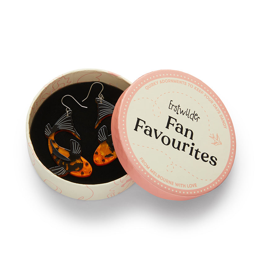 Playing Koi Drop Earrings - 2025