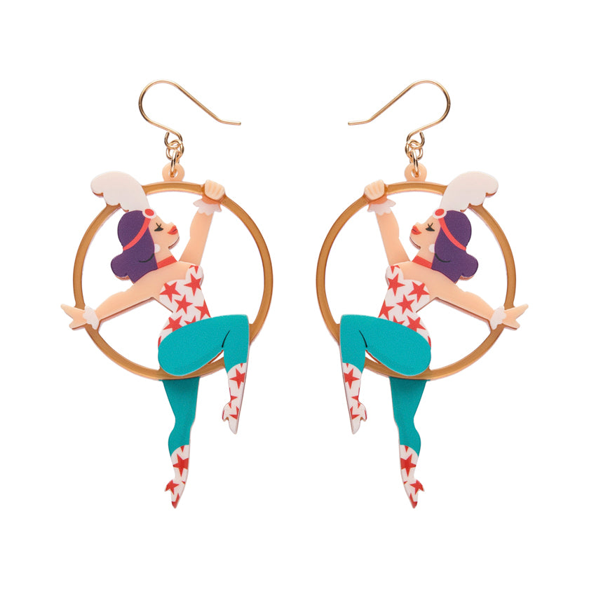 Loop De Hoop Drop Earrings