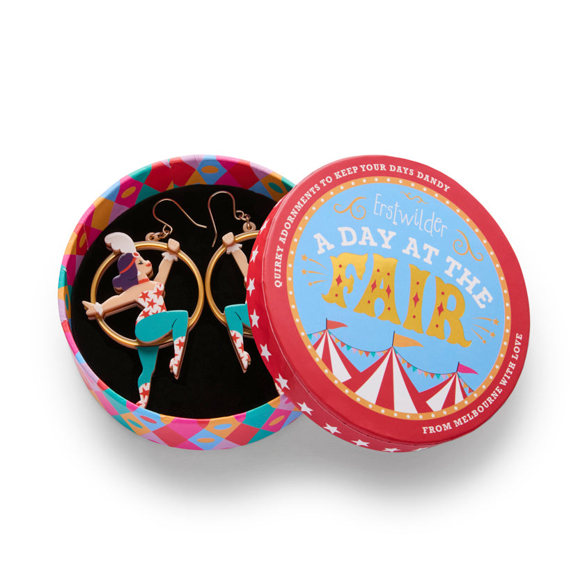 Loop De Hoop Drop Earrings