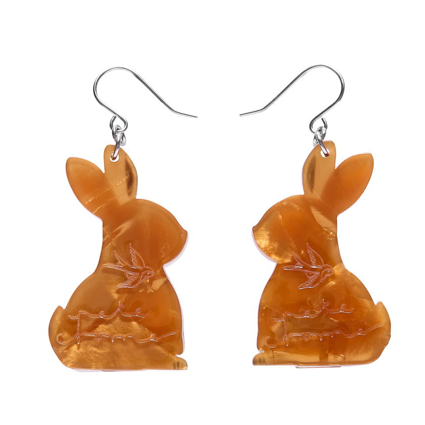 Maple the Bunny Drop Earrings - Pete Cromer Easter 2026