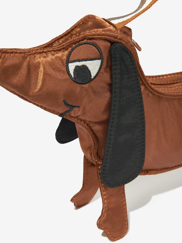 Dog Crossbody Bag - Brown