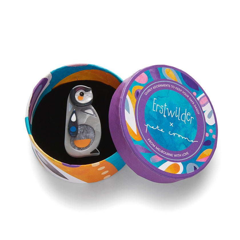 The Promising Penguin Mini Brooch Erstwilder x Pete Cromer 2023