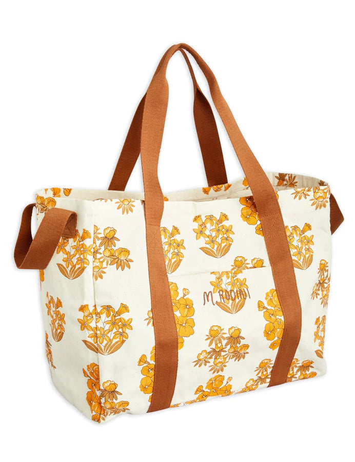 Carryall bag Wildflowers beige