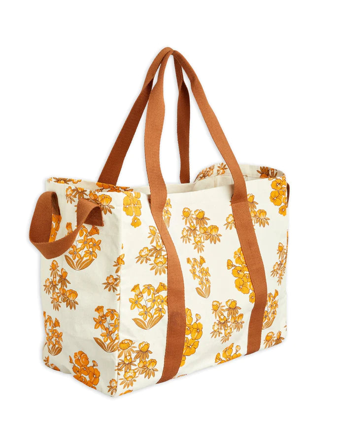 Carryall bag Wildflowers beige