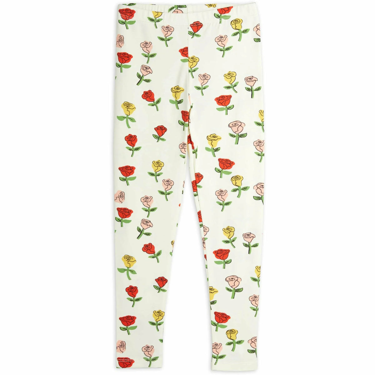 Roses aop Leggings offwhite