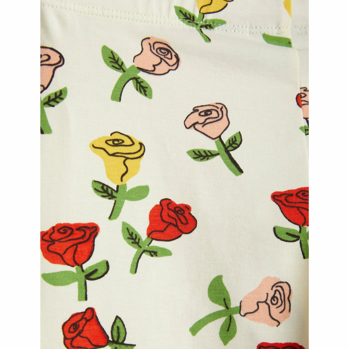 Roses aop Leggings offwhite