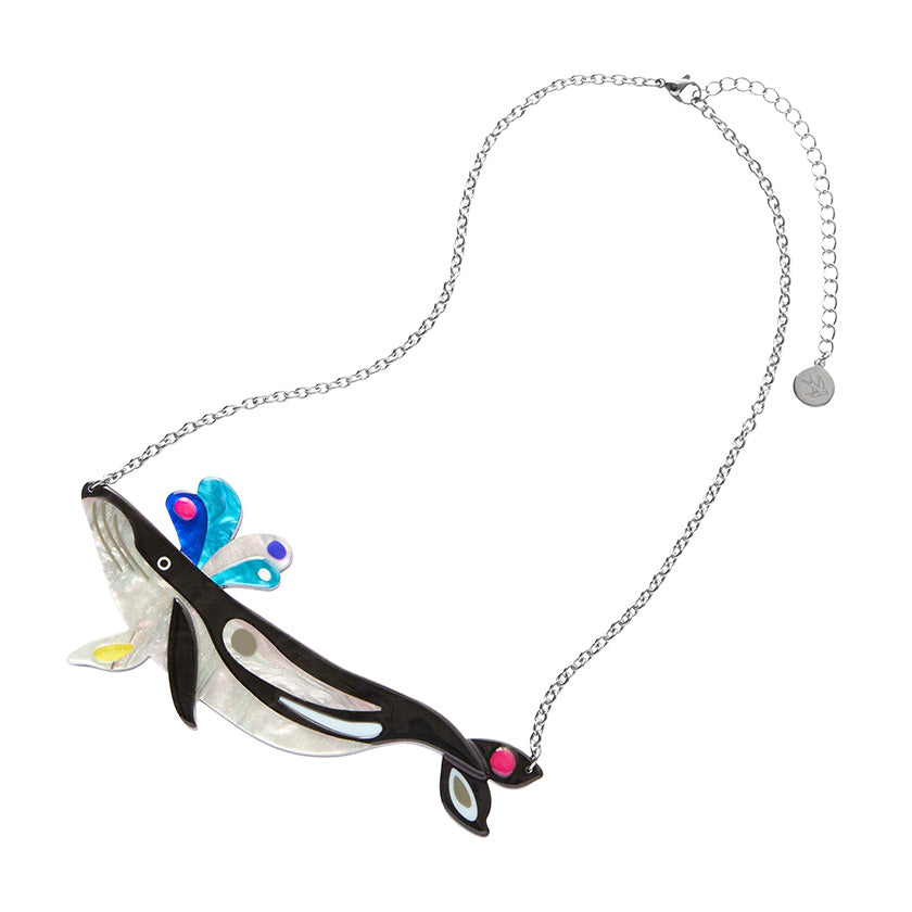 The Halcyon Humpback Whale Necklace Erstwilder x Pete Cromer 2023