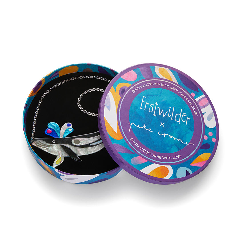 The Halcyon Humpback Whale Necklace Erstwilder x Pete Cromer 2023