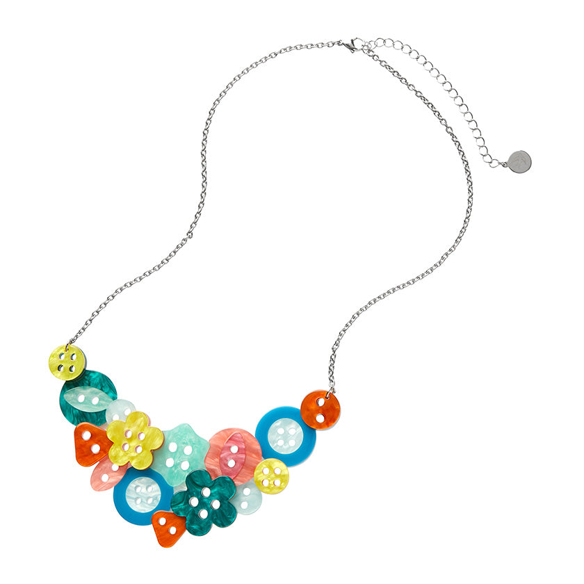 Cute As A Button Necklace