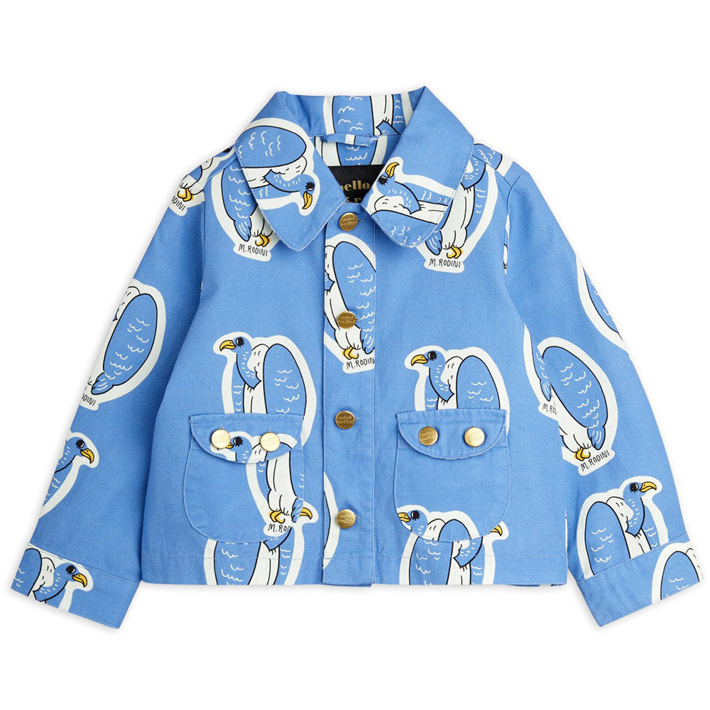 Heavy Cotton Woven Shirt blue