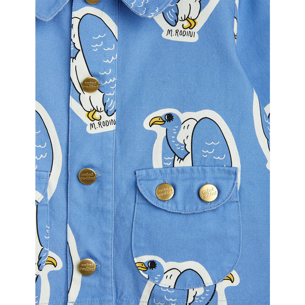 Heavy Cotton Woven Shirt blue