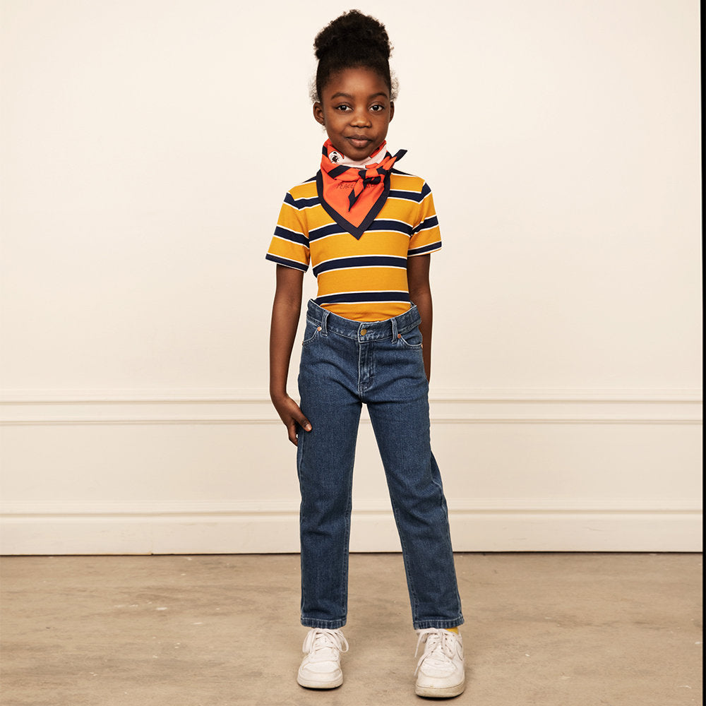 Stripe Ss Tee orange