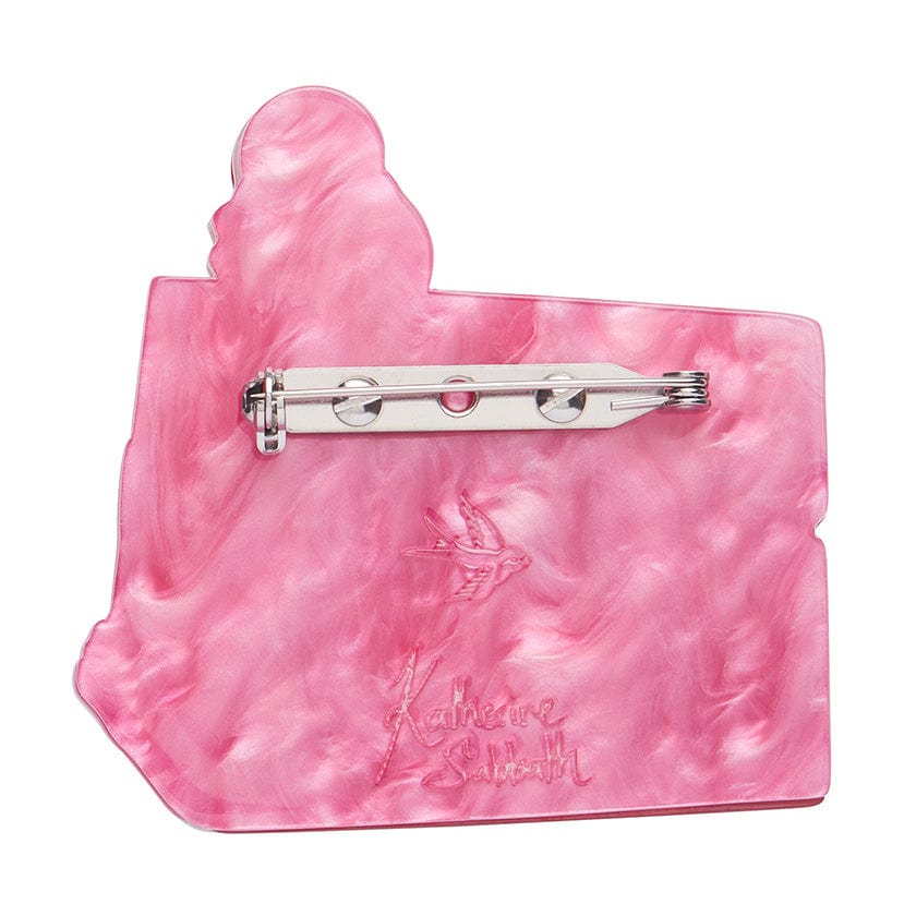 Romance Isn&#39;t Dead Cake Brooch