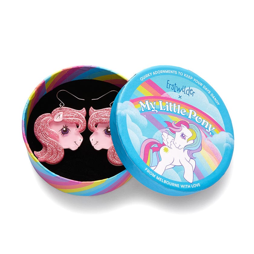 Cotton Candy Drop Earrings