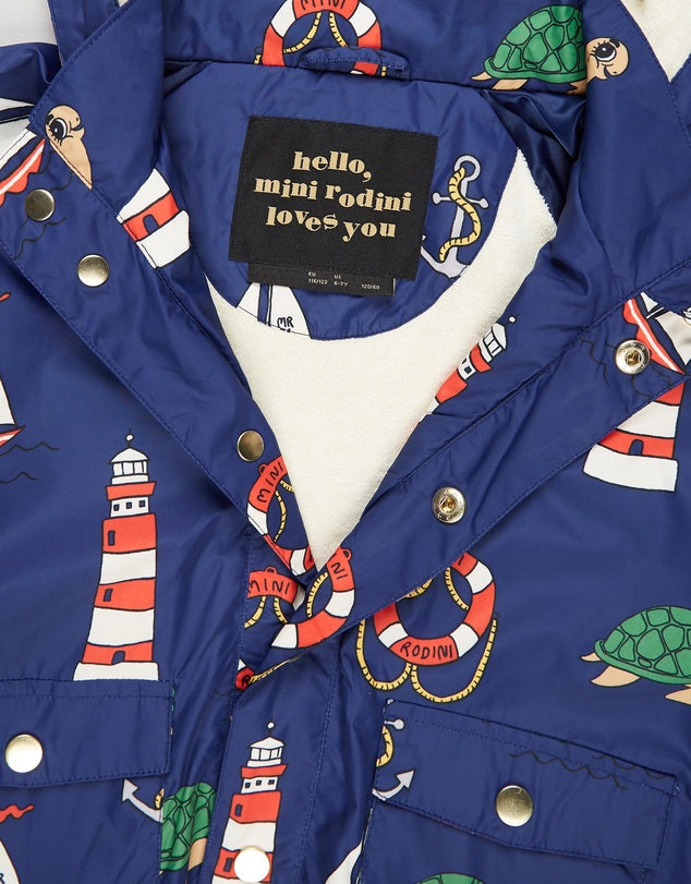 Light Puffer Jacket navy