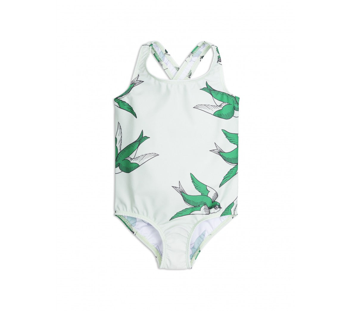SWALLOWS Sporty Swimsuit - Green
