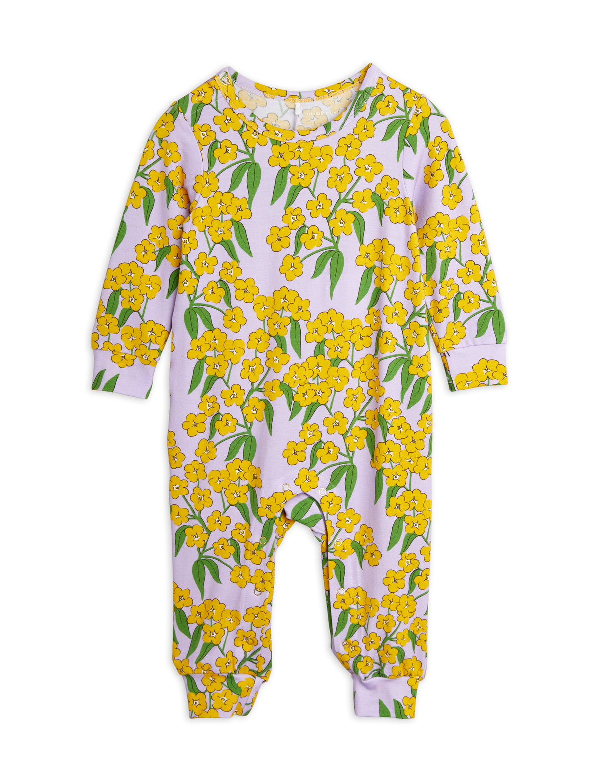 Alpine Flowers Jumpsuit purple