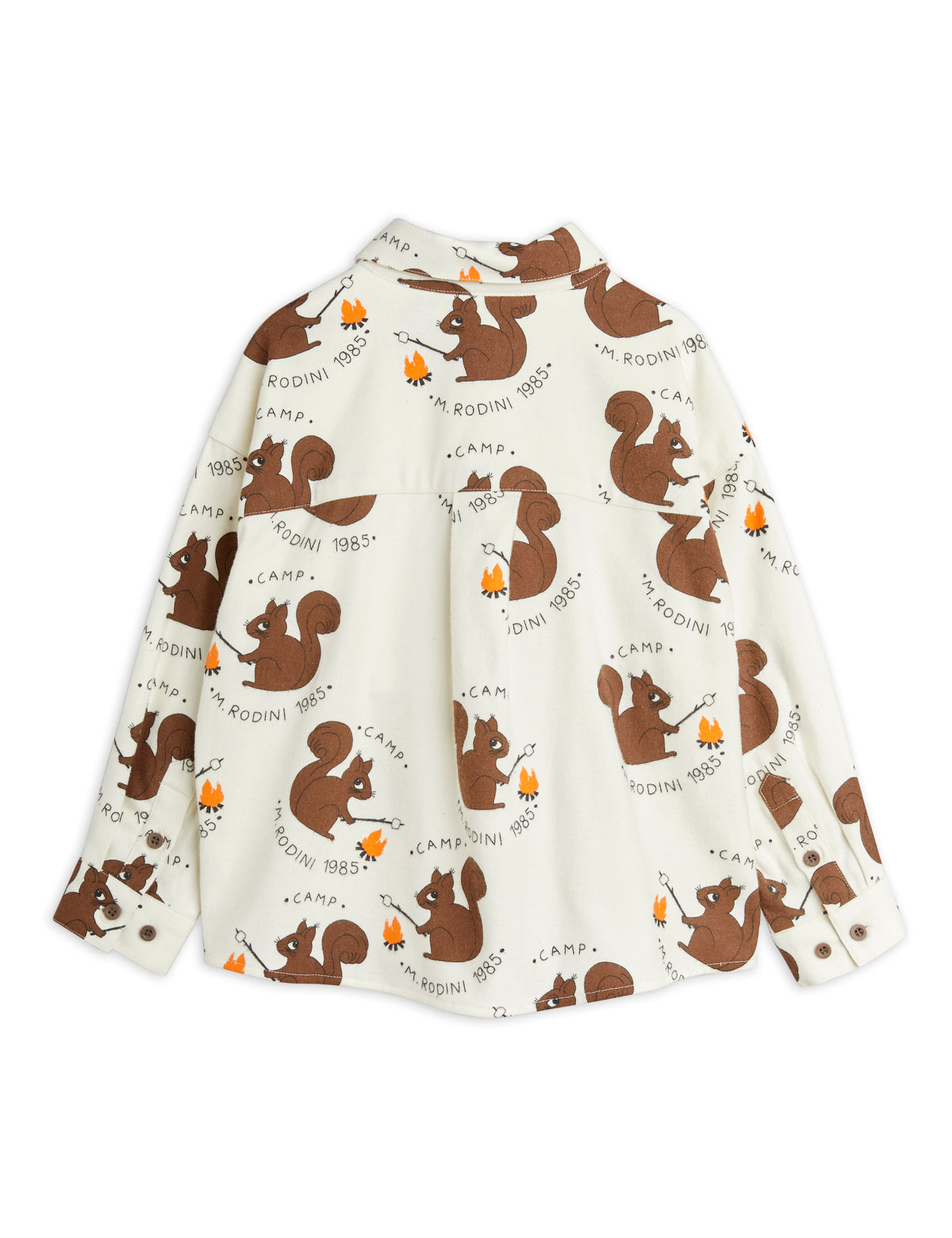 Camp Flanell Shirt offwhite