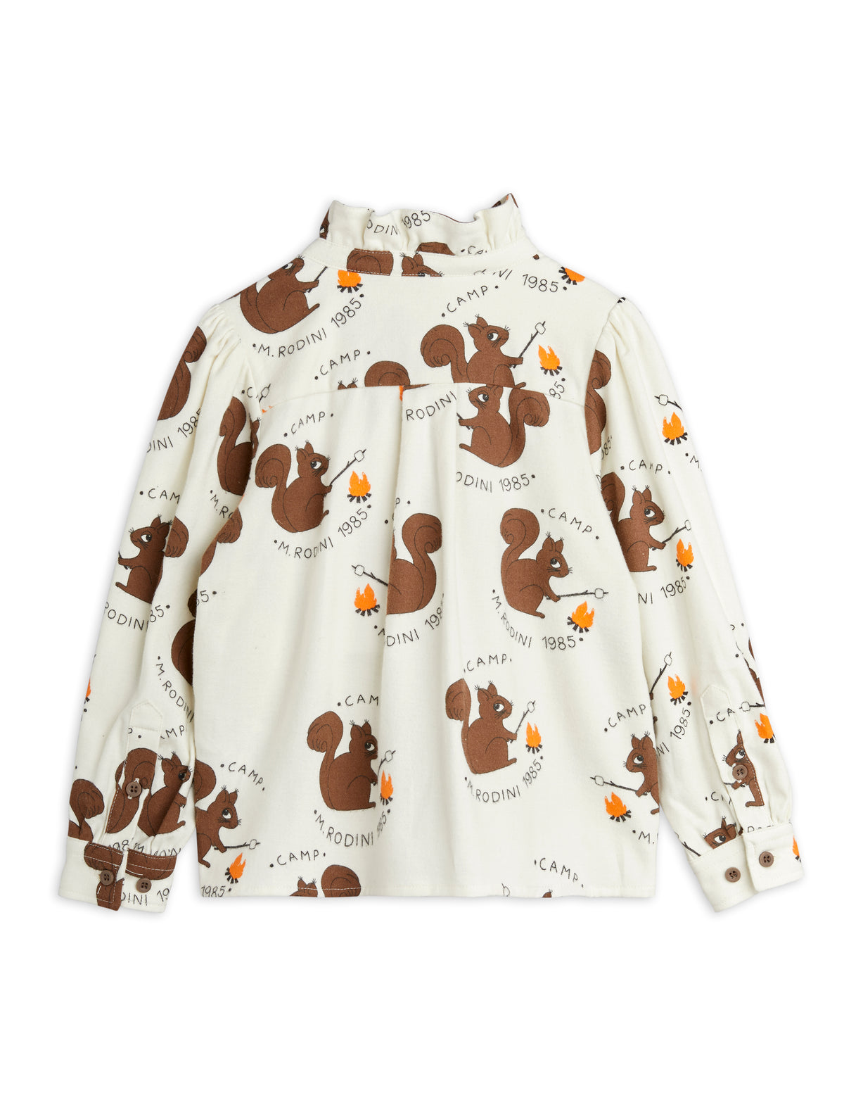 Camp M.Rodini Flannel Blouse - offwhite