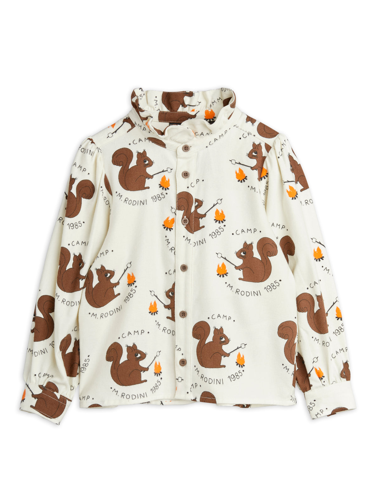 Camp M.Rodini Flannel Blouse - offwhite