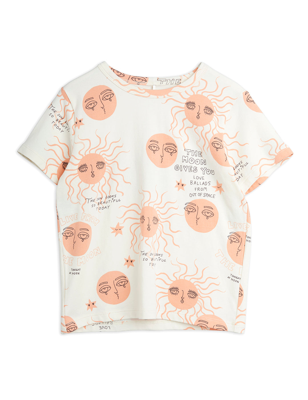 Moon and Sun Aop Ss Tee Pink