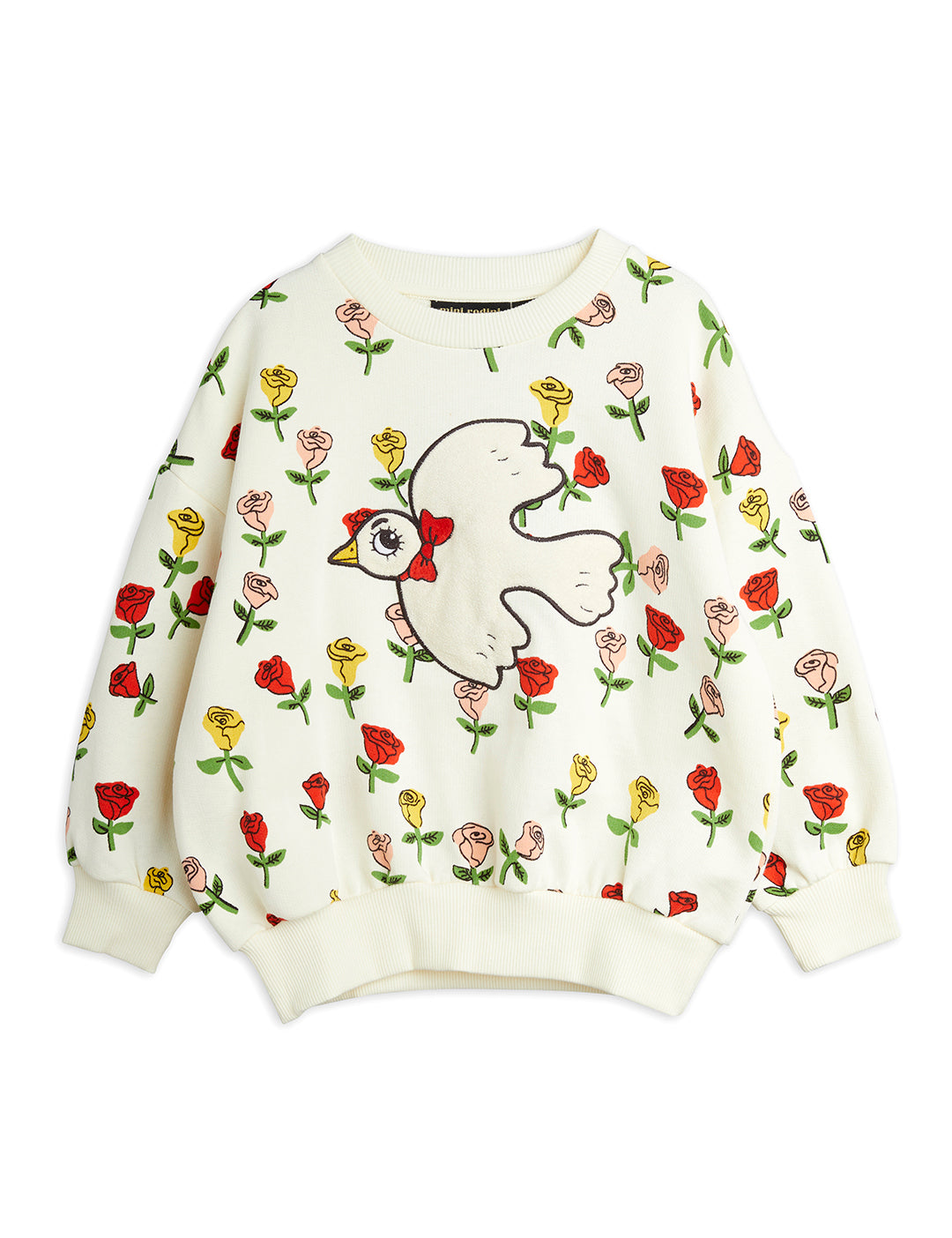 Roses Aop Sweatshirt offwhite