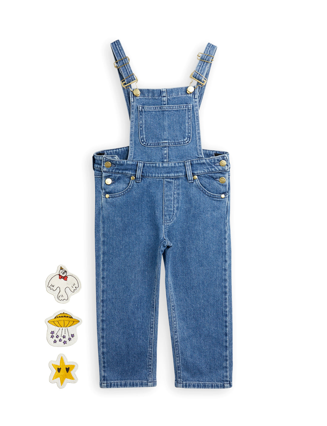 Denim Dungarees blue