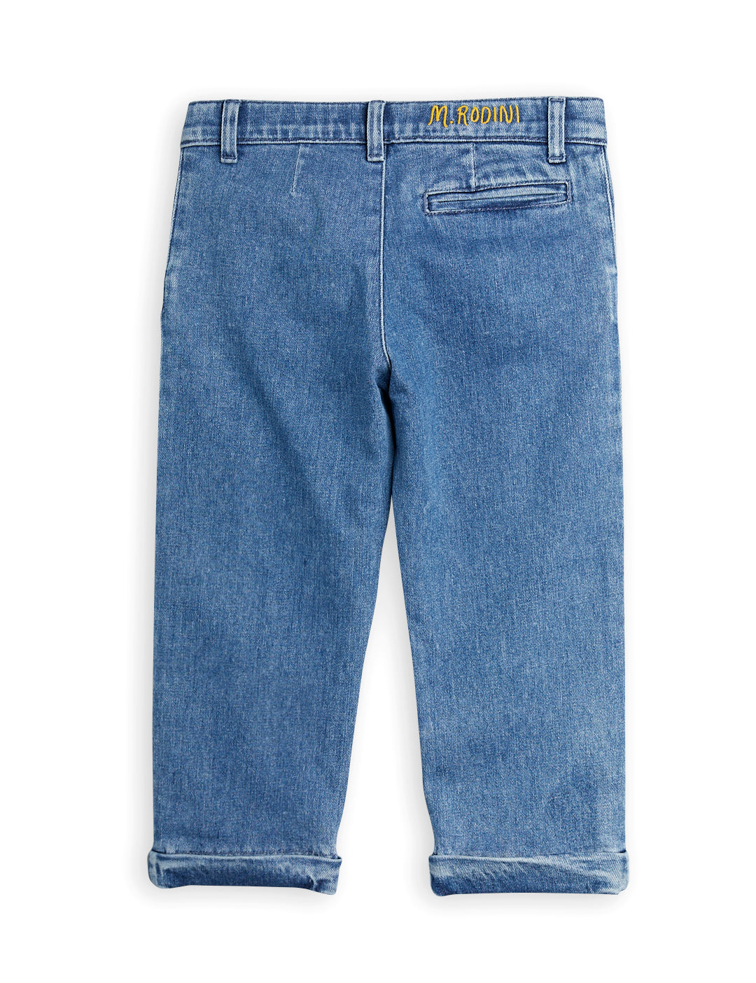 Denim Chinos blue - patches of Ufo, Star and Dove!