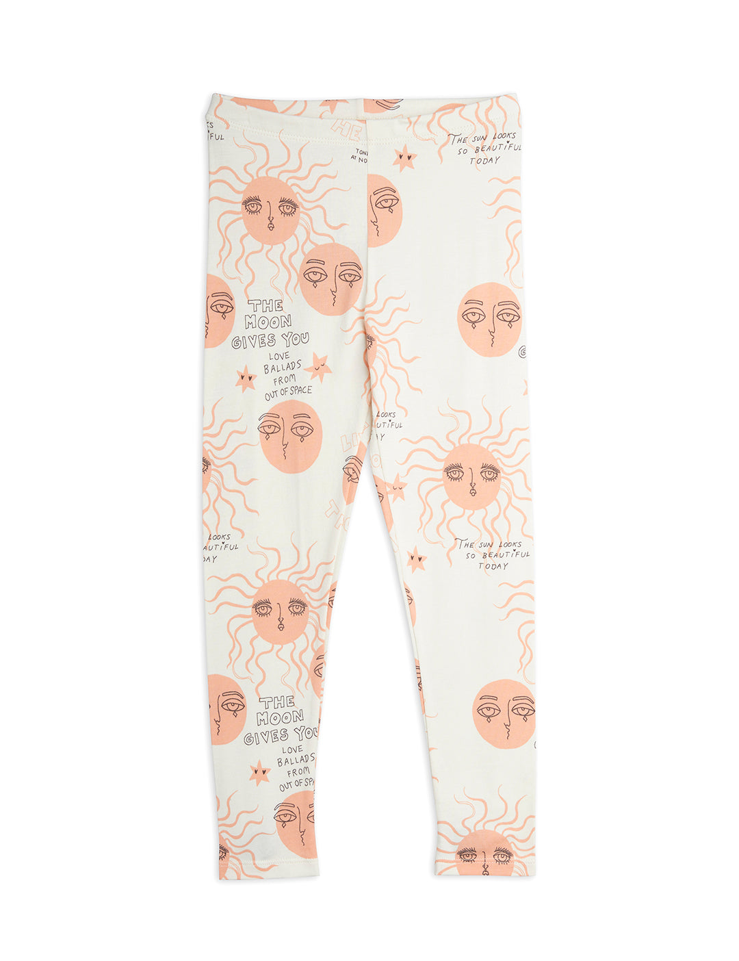 Moon and Sun Leggings Pink